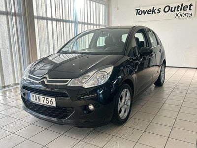 Begagnad Citroën C3 PureTech 83 HK (61 kW) 2015 Svart