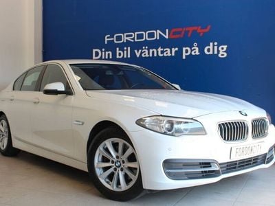 Vit Begagnad 2014 BMW 520 Sedan | 214 900 kr (Dyr)
