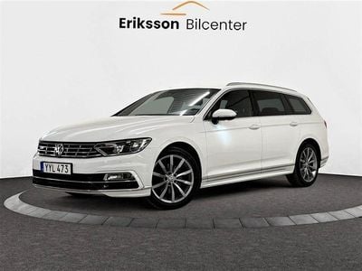 Vit Begagnad 2017 VW Passat R-line Kombi | 179 900 kr (Dyr)