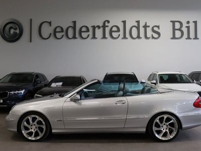 begagnad Mercedes CLK240 Cabriolet Avantgarde VÄLSKÖTT SKINN