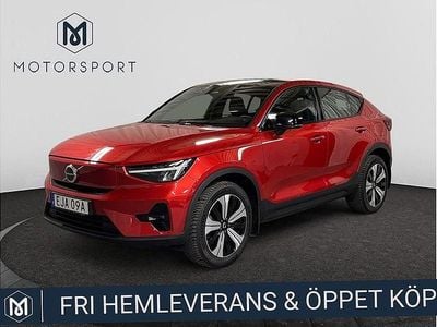 Röd Begagnad 2022 Volvo C40 Plus SUV | 319 900 kr (Marknadspris)