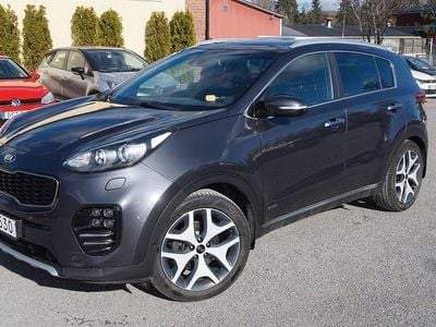 Begagnad Kia Sportage GT-Line 185 HK (136 kW) 2016 Grå SUV