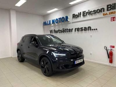 Svart Begagnad 2024 Volvo EX40 Ultra SUV | 529 500 kr