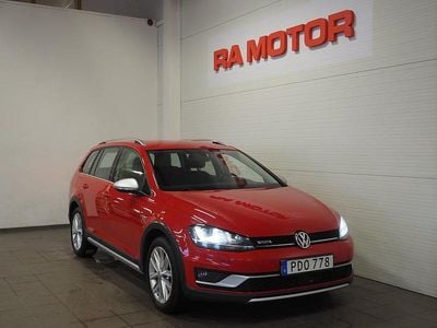 Röd Begagnad 2016 VW Golf Alltrack Kombi | 149 900 kr (Marknadspris)