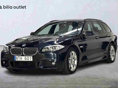 Svart Begagnad 2011 BMW 520 Kombi | 144 900 kr (Dyr)