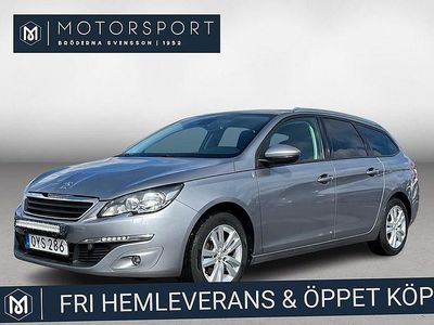 Grå metallic Begagnad 2015 Peugeot 308 SW Kombi | 99 900 kr (Dyr)