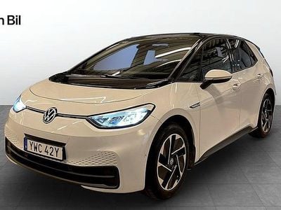Begagnad VW ID.3 Pro Performance 150 kW (204 HK) 2023 Vit Halvkombi