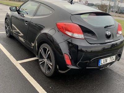 Svart Begagnad 2012 Hyundai Veloster Halvkombi | 55 000 kr