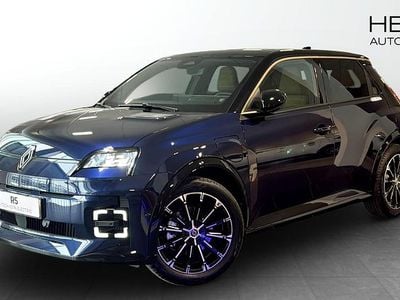 Ny Renault 5 E-Tech Iconic 2026 Blå Halvkombi