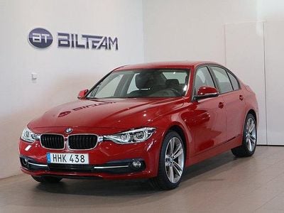 Begagnad BMW 320 Sport Line 190 HK (139 kW) 2015 Röd Sedan