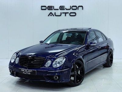 Begagnad Mercedes E55 AMG AMG 476 HK (350 kW) 2003 Blå Sedan