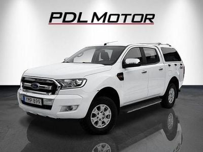 Vit Begagnad 2018 Ford Ranger XLT Pickup | 189 900 kr (Marknadspris)