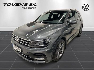 Indium grey metallic Begagnad 2018 VW Tiguan R-line SUV | 249 000 kr (Marknadspris)