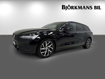 Svart Begagnad 2021 Volvo V60 R-Design Kombi | 379 900 kr (Dyr)