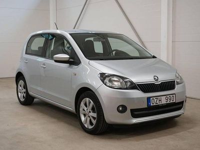 Begagnad Skoda Citigo 60 HK (44 kW) 2014 Silver Halvkombi