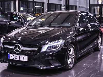 Svart Begagnad 2016 Mercedes CLA200 Shooting Brake Kombi | 129 900 kr (Bra pris)