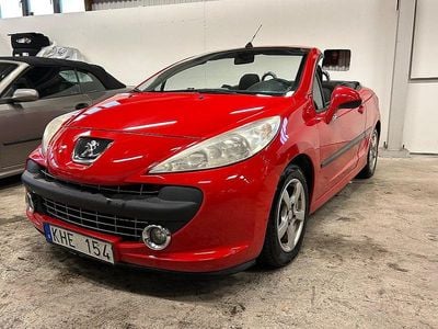 Röd Begagnad 2007 Peugeot 207 CC Cab | 59 800 kr (Marknadspris)