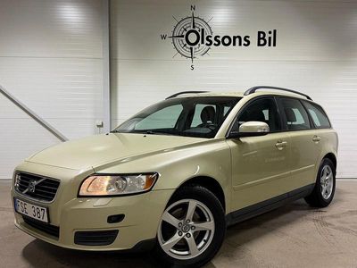 Ljusgrön Begagnad 2007 Volvo V50 Kombi | 59 900 kr (Dyr)