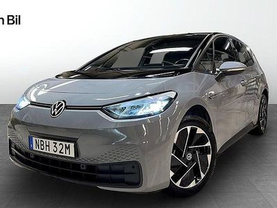 Moonstone grey black Begagnad 2022 VW ID.3 Pro Performance Halvkombi | 269 900 kr (Marknadspris)