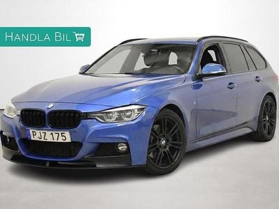 Blå Begagnad 2017 BMW 320 Shadowline Kombi | 214 700 kr (Marknadspris)