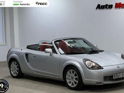 Begagnad Toyota MR2 140 HK (102 kW) 2000 Silver Cab