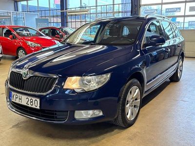 Begagnad Skoda Superb 170 HK (125 kW) 2010 Blå Kombi