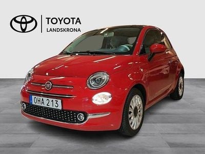 Begagnad Fiat 500 69 HK (50 kW) 2017 Röd Halvkombi