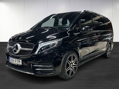 begagnad Mercedes V300 V300 Benz9G-Tronic Avantgarde, AMG Line, Dragkro 2019, Minibuss