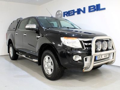 begagnad Ford Ranger Dubbelhytt 3.2 TDCi Limted Värmare Moms 200hk