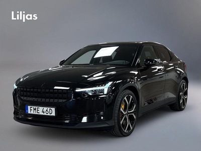 Svart Begagnad 2021 Polestar 2 Plus Halvkombi | 389 900 kr (Lite dyr)