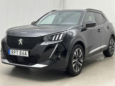 Svart Begagnad 2021 Peugeot e-2008 GT SUV | 189 000 kr (Bra pris)