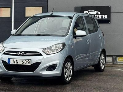 Begagnad Hyundai i10 69 HK (50 kW) 2011 Silver Halvkombi