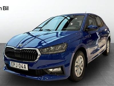 Blå Ny 2025 Skoda Fabia Selection Halvkombi | 229 900 kr (Bra pris)