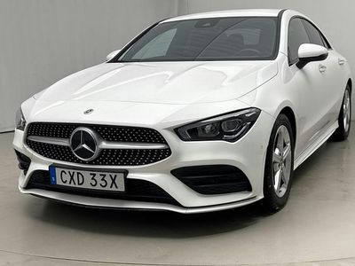 Vit Begagnad 2022 Mercedes CLA200 AMG line Sportkupé | 299 000 kr (Bra pris)