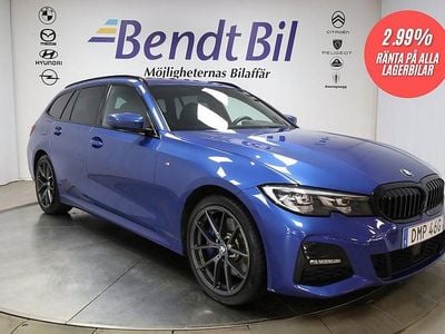 Begagnad BMW 330e M Sport 292 HK (214 kW) 2020 Portimao blå metallic Kombi