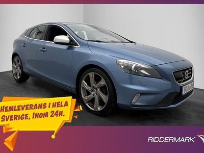 Blå Begagnad 2016 Volvo V40 R-Design Kombi | 179 800 kr (Marknadspris)