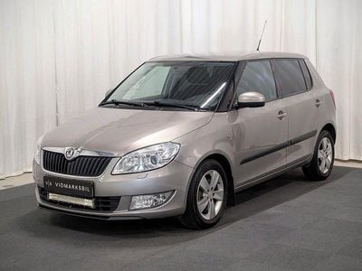 Begagnad Skoda Fabia Elegance 105 HK (77 kW) 2010 Ljusbrun Halvkombi