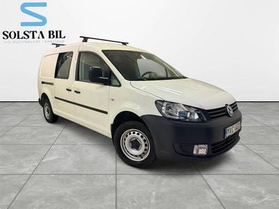 Vit Begagnad 2013 VW Caddy Maxi Minibuss | 129 000 kr (Marknadspris)