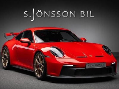 Guards red Begagnad 2022 Porsche 911 GT3 Sportkupé | 1 895 000 kr (Lite dyr)