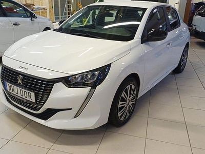 Begagnad Peugeot 208 Active 75 HK (55 kW) 2022 Vit Halvkombi