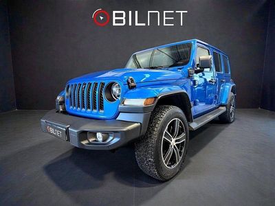 Begagnad Jeep Wrangler Unlimited 379 HK (278 kW) 2021 Blå SUV