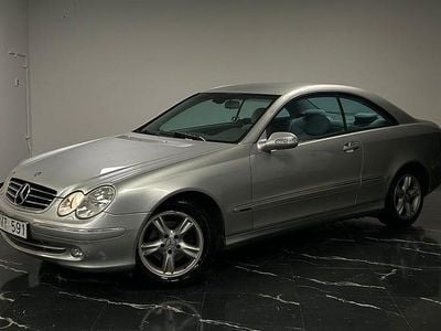 Begagnad Mercedes CLK200 Avantgarde 164 HK (120 kW) 2003 Silver Sportkupé