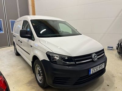 begagnad VW Caddy Maxi 2.0 TDI BlueMotion Euro 6 moms låg mil