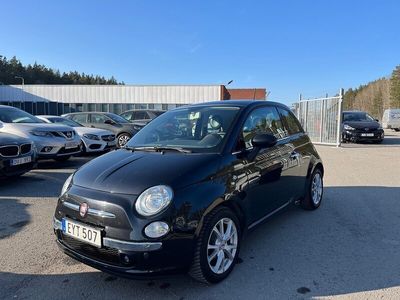 begagnad Fiat 500 1.2 8V 69hk Lounge 7697 mil Panorama Motorvärmare