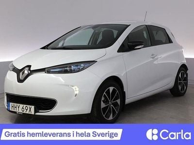Vit Begagnad 2019 Renault Zoe Intens Halvkombi | 129 990 kr (Marknadspris)