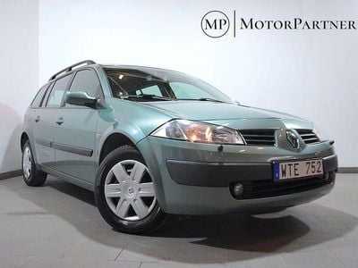 Grön Begagnad 2004 Renault Mégane GrandTour Kombi | 39 900 kr (Lite dyr)