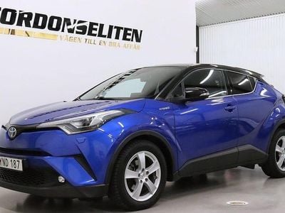 Begagnad Toyota C-HR Style 122 HK (89 kW) 2017 Blå SUV