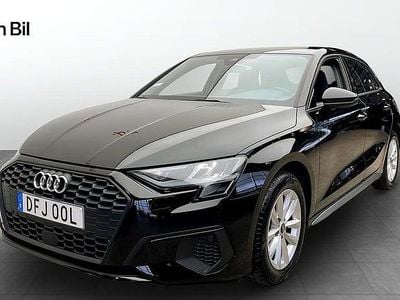 Begagnad Audi A3 Sportback Proline 150 HK (110 kW) 2022 Svart Halvkombi