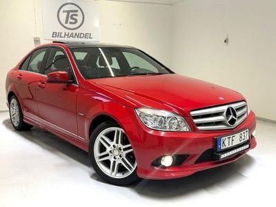Begagnad Mercedes C180 AMG 156 HK (114 kW) 2010 Röd