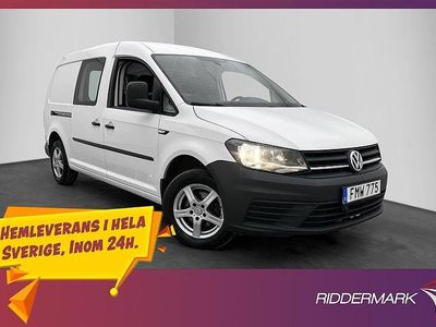 Vit Begagnad 2016 VW Caddy Maxi Minibuss | 149 800 kr